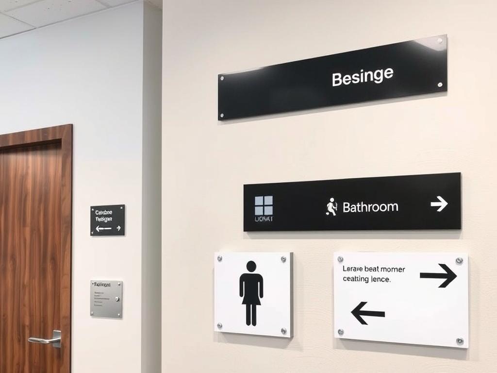 Señalética corporativa y de identificación en Santiago Señalética corporativa y de identificación en Santiago