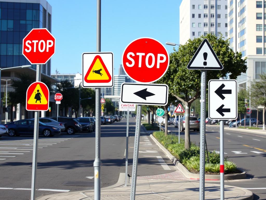 Señalética de tránsito para estacionamientos y vías en Santiago Señalética de tránsito para estacionamientos y vías en Santiago